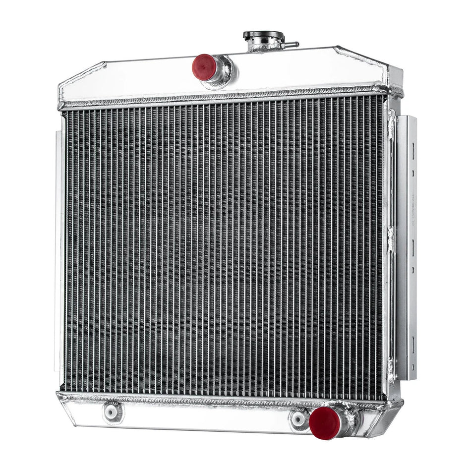 ASI Performance Aluminum 4 Row Radiator For 1955-57 Chevy Bel-Air Del Ray Nomad 4.3L 4.6L V8