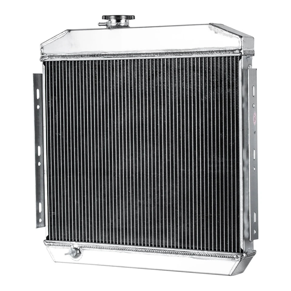 Int57 Radiator ASI Performance Aluminum 4 Row Radiator For 1955-57 Chevy Bel-Air Del ...