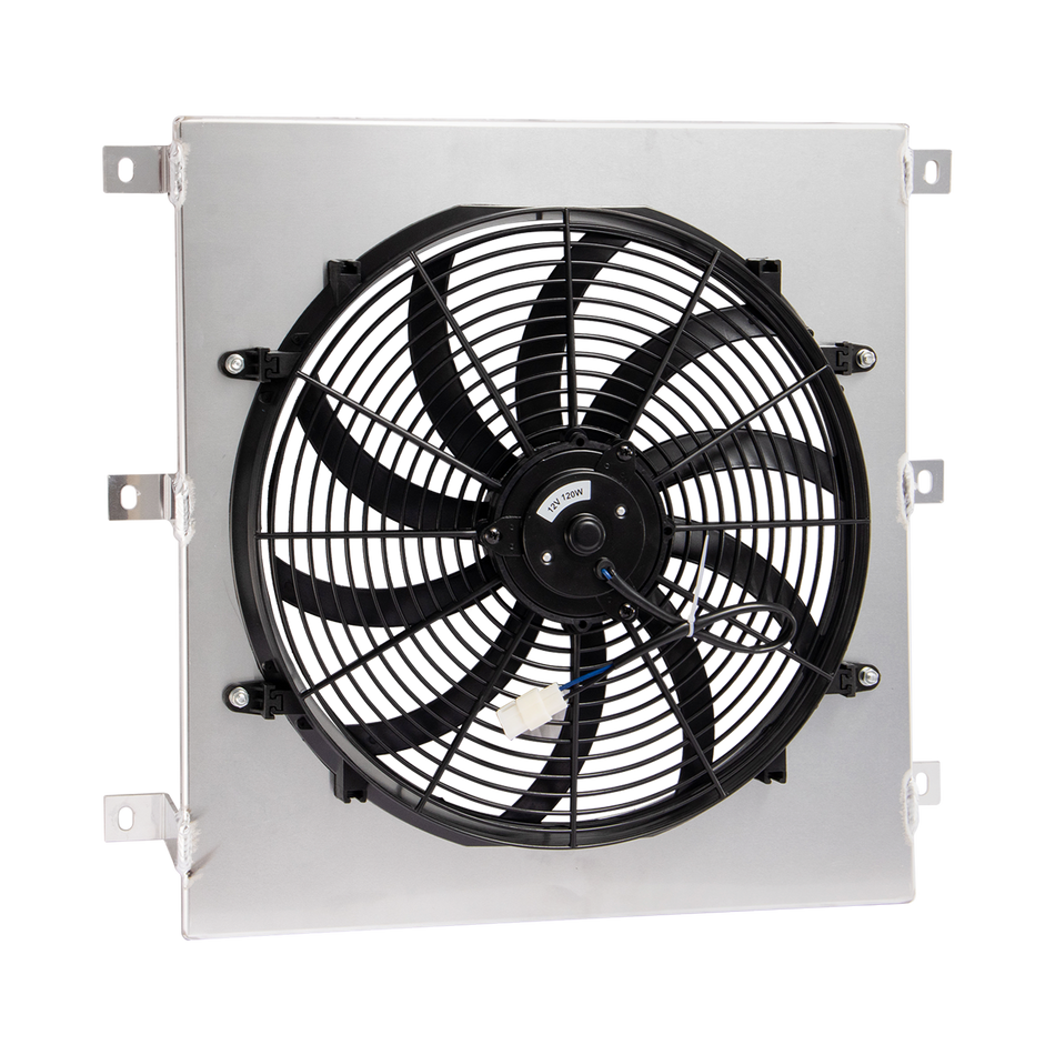 ASI Performance Aluminum Shroud 16" Fan Fit 1947-54 1952 Chevy 3100 3600 3800 Truck Pickup