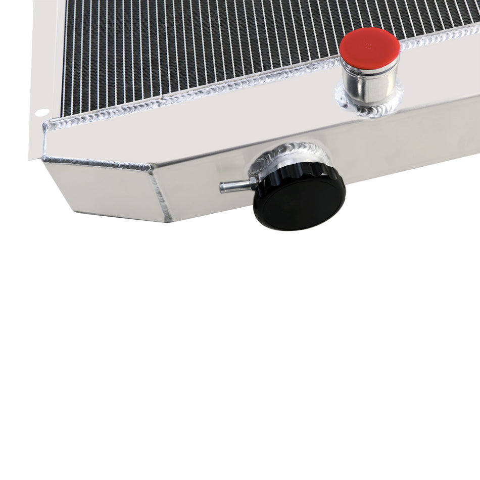 ASI Performance 4 Row Radiator For 1947-54 Chevy 3100 3600 3700 3800 3900 Truck 3.5L 3.8L CC5100