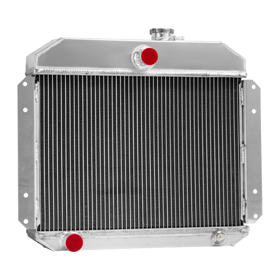 ASI Performance Aluminum 4~Row Radiator for 1951-1953 Willys Station Wagon Aero Comet Ace Lark.