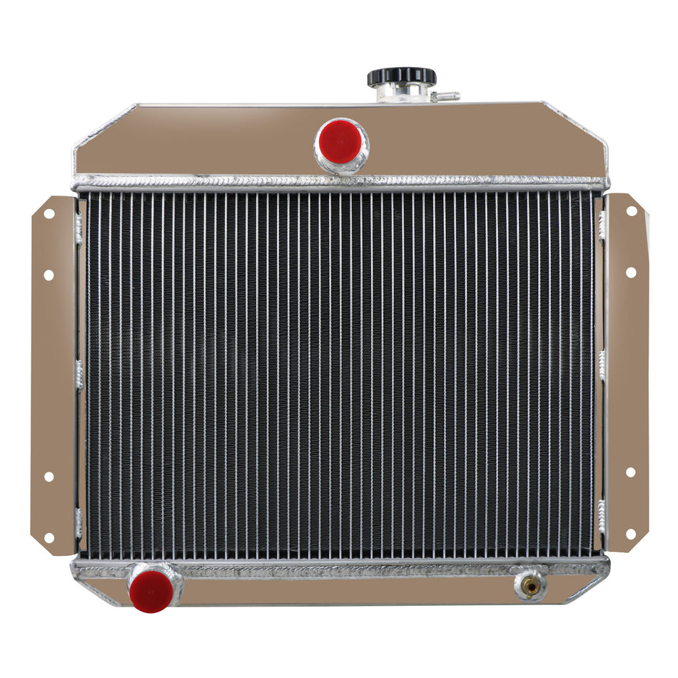 ASI Performance 4-Rows Aluminum Radiator Fit 1951-1953 Willys Station Wagon Aero Comet Ace Lark