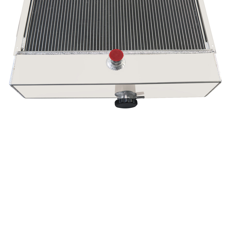ASI Performance 4-Row Aluminum Radiator Fit 1953-1956 Ford F-100 F-250 F-350 V8 3.6 3.9 4.2 4.4L