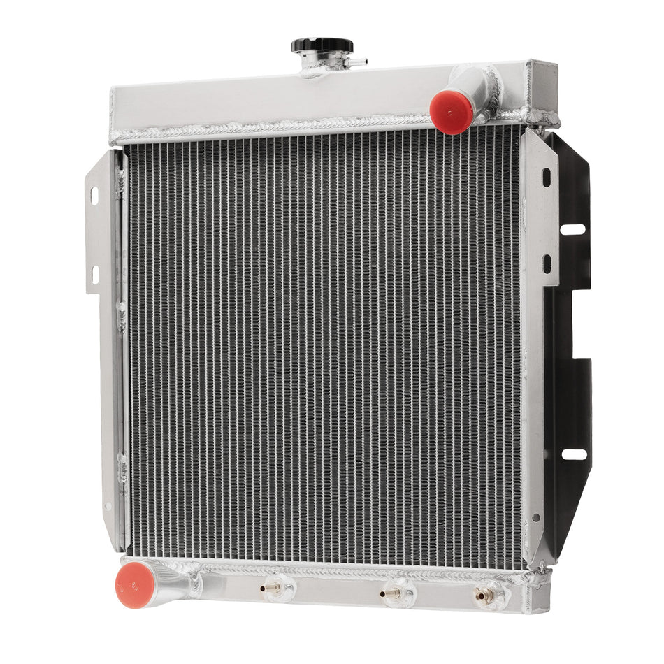 ASI Performance 5557 ASI 4 Row Aluminum Radiator For 1955 56 1957 Ford Thunderbird 4.8L 5.1L V8
