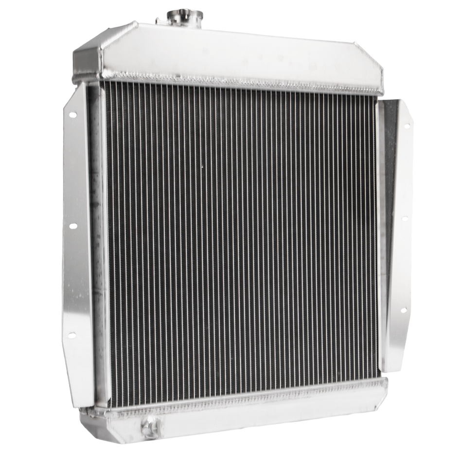 ASI Performance 4 Row Radiator For 1955-1959 56 Chevrolet GMC Pickup Apahce Trucks Suburban 1958