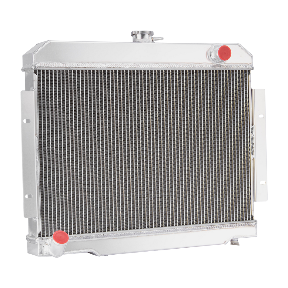 ASI Performance 4 Rows Aluminum Radiator Fit 1972-1986 Jeep CJ5 CJ6 CJ7 Scrambler L/6 ,V8