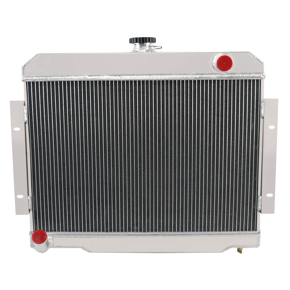 ASI Performance 4 Row Aluminum Radiator For 1972-86 Jeep CJ5 CJ6 CJ7 1981-85 Scrambler CC583 AT
