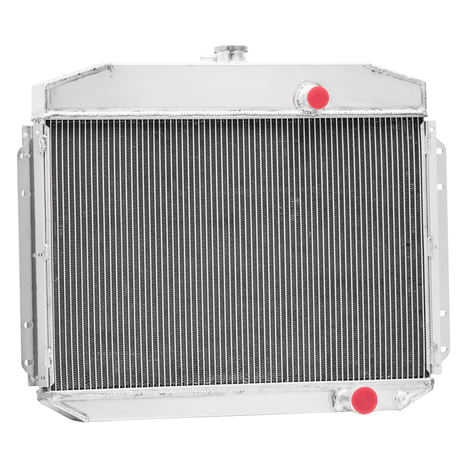 ASI Performance 4Row Aluminum Radiator Fit 1961~64 62 Ford F100 F250 F350 Pickup Truck L6 4.8L