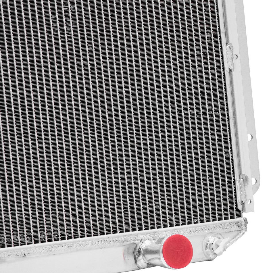 ASI Performance 4Row Aluminum Radiator Fit 1961~64 62 Ford F100 F250 F350 Pickup Truck L6 4.8L