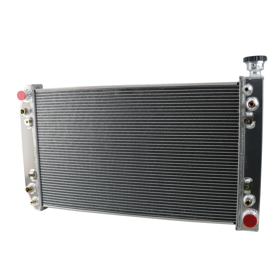 ASI Performance 4 Row Radiator For 1988-1999 Chevy GMC C/K 1500 2500 3500 Blazer 5.0L 5.7L V8