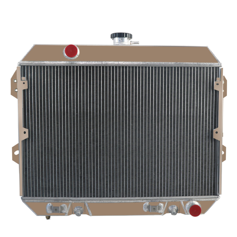 ASI Performance 4Rows Aluminum Radiator Suits Datsun 280Z 1975-1978,280ZX 1979-1983 1982 L6 RA01