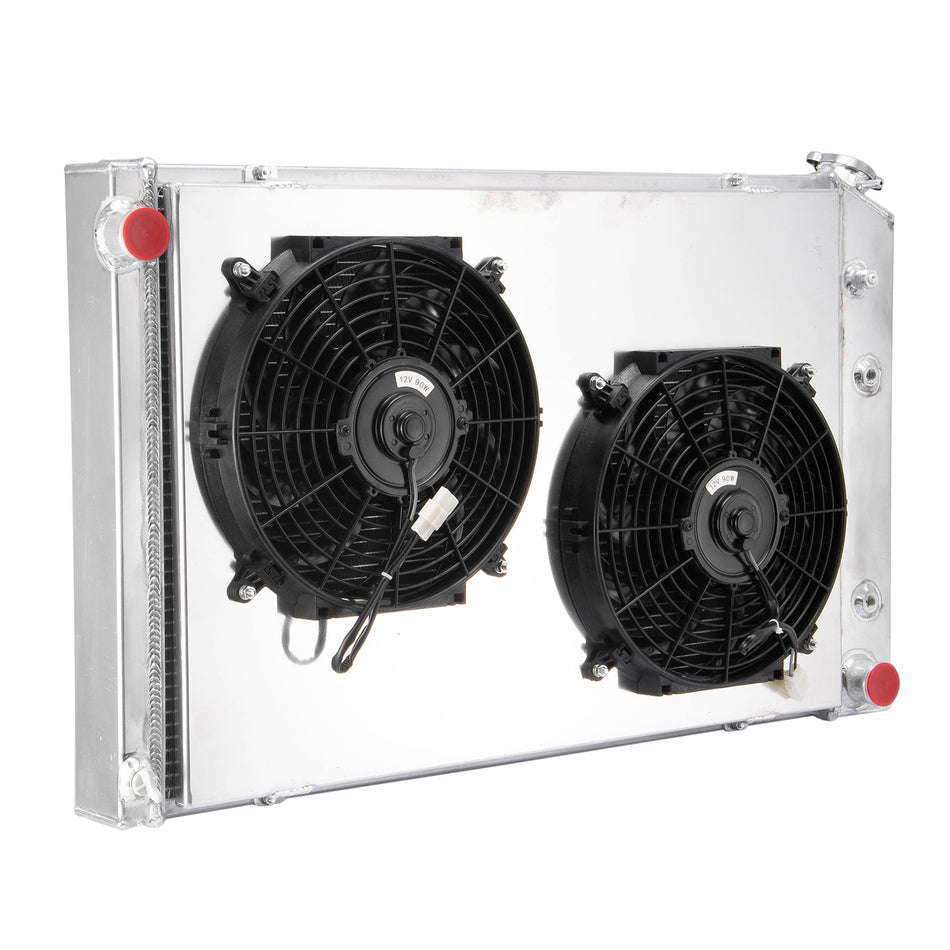 ASI Performance 716 4 Row Radiator Shroud Fan For 73-87 Chevy C/K C10 C20 C30 K10 20 GMC Truck