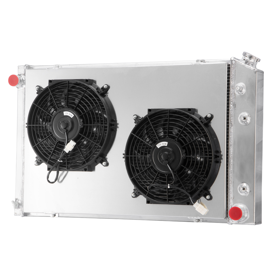 ASI Performance 716 4 Row Radiator Shroud Fan For 73-87 Chevy C/K C10 C20 C30 K10 20 GMC Truck