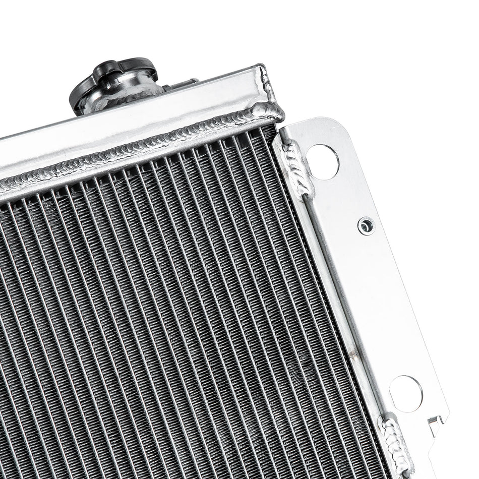 ASI Performance 8101 4 Rows Aluminum Radiator For 1987-06 Jeep Wrangler YJ TJ Chevy V8 Engine