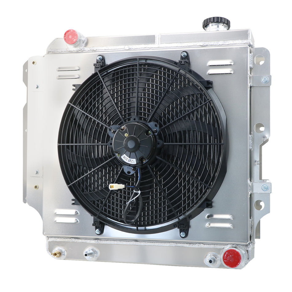 ASI Performance 4 Row Radiator Shroud Fan Relay For 1987-06 Jeep Wrangler TJ YJ 4.0L AT CC8101