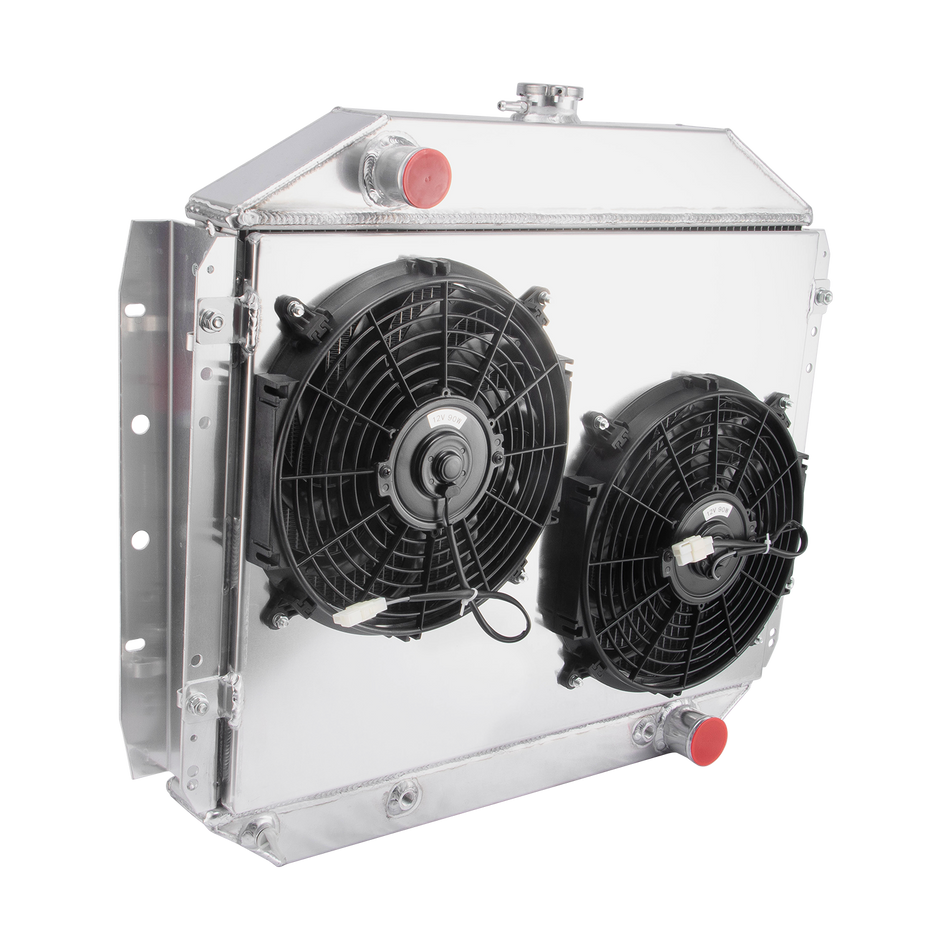 ASI Performance 4 Rows Radiator Shroud Fan FOR 1966-1979 Ford F100 F150 F250 F350 Bronco Truck