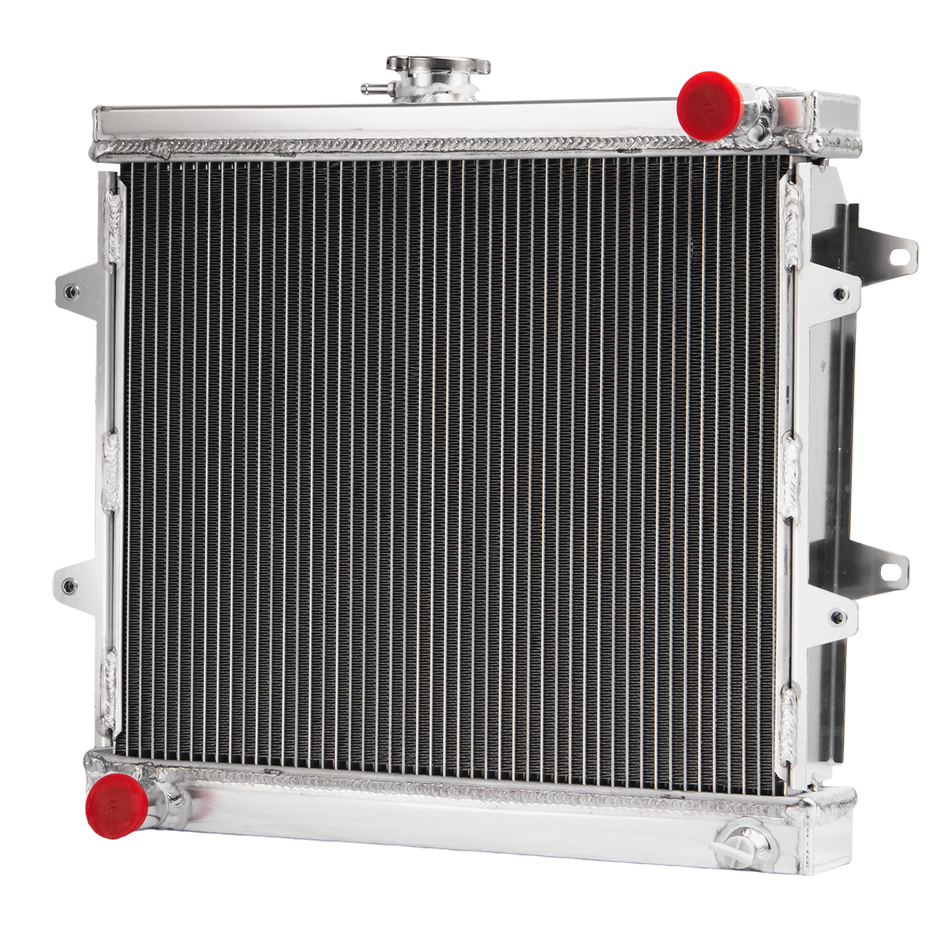 ASI Performance 4 Row Aluminum Radiator for 1984-1995 89 Toyota 4Runner Pickup 2.4L .