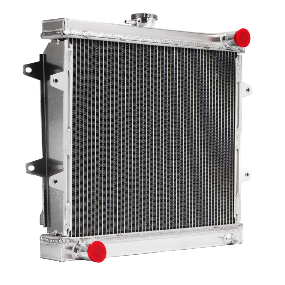 ASI Performance 4 Row Aluminum Radiator for 1984-1995 89 Toyota 4Runner Pickup 2.4L .