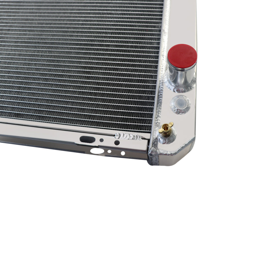 ASI Performance 4 Row 62mm Aluminum Radiator For 1982-1992 Chevy Camaro Z28 Pontiac Firebird AT