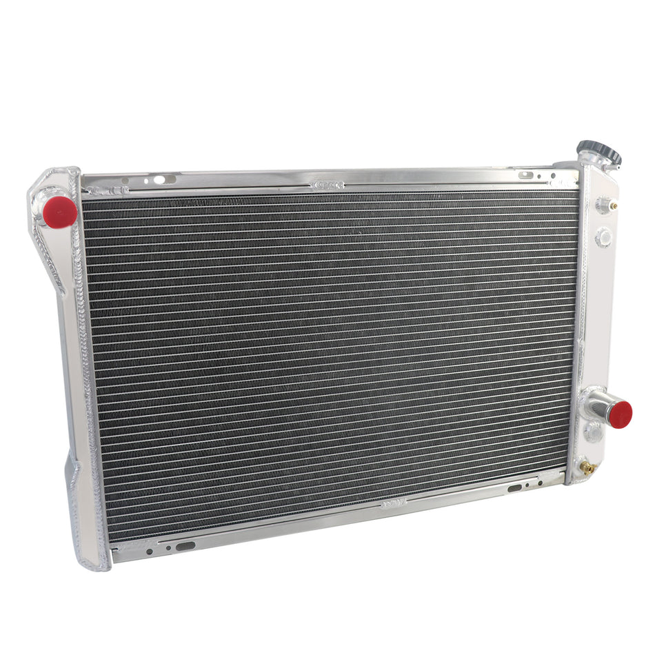 ASI Performance 4 Row 62mm Aluminum Radiator For 1982-1992 Chevy Camaro Z28 Pontiac Firebird AT