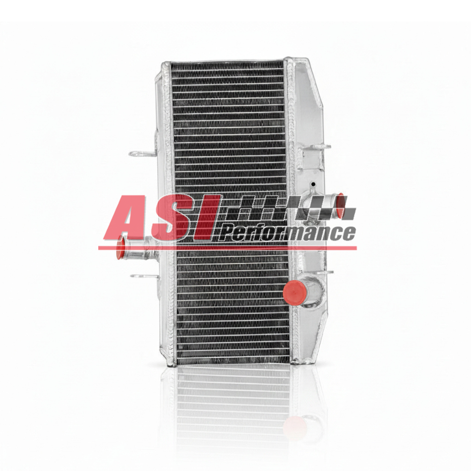 ASI Performance Aluminum 2 Row Radiator For 1972-1977 1976 1974 1975 1973 Suzuki GT750 GT 750