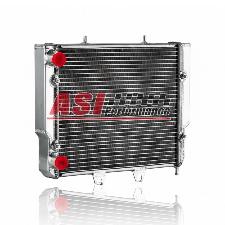 ASI Performance 2 ROWS Aluminum Radiator For 2007-2017 Polaris RZR 570 RZR800 RZR800S 1240444