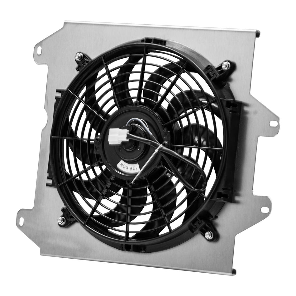 ASI Performance Aluminum Shroud+Fan+Relay For 1992-00 Honda Civic DEL SOL EK D15 Integra EX GS