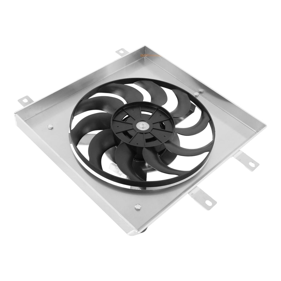 ASI Performance For 1991-02 Honda DEL Civic SOL INTEGRA Aluminum Radiator Shroud Fan+Relay kit.