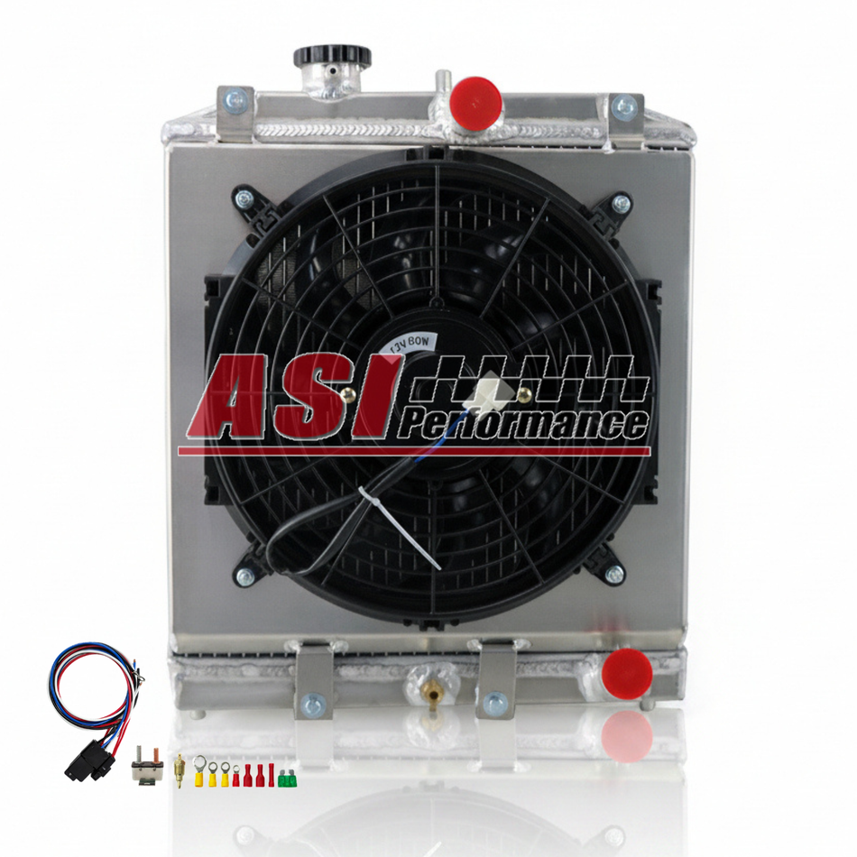 ASI Performance 4 Row Radiator Shroud Fan Relay for 92-00 Honda Civic Del Sol Integtra DC/EG/EK