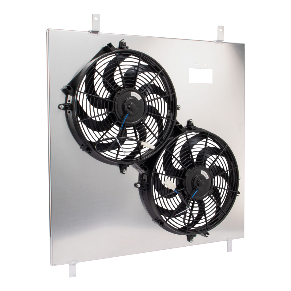 ASI Performance Radiator Shroud+Fan FOR 2003-2007 Ford F-250 F-350 F450/F550 6.0L V8,Powerstroke