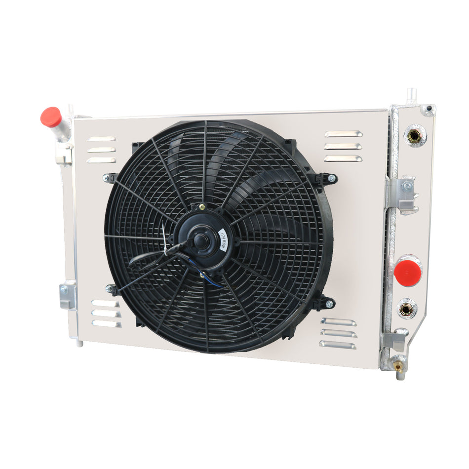 ASI Performance ASI 3 Row Radiator Shroud 120W Fan For 2003-2013 CHEVY CORVETTE 5.3L 6.0L NO EOC