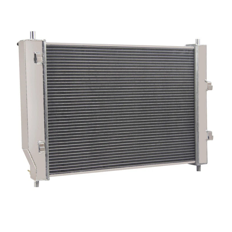 ASI Performance 4-Row Aluminum Radiator Fit 2005-2013 Chevy Corvette C6 V8 Double Oilcooler