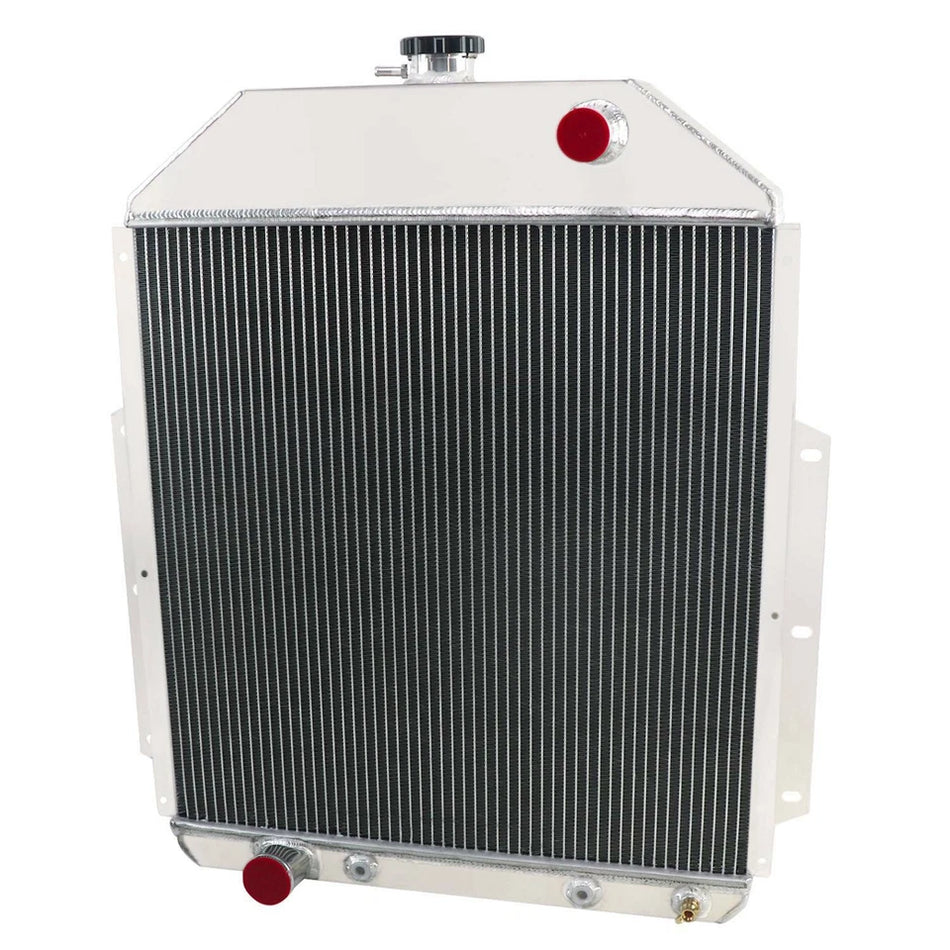 ASI Performance 3 Row Aluminum Radiator For Ford F1 F2 F3 F4 Pickup Ford Engine Only 1942-1952
