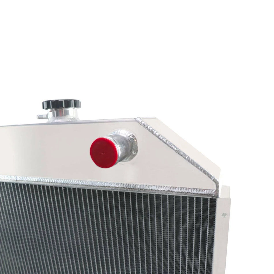 ASI Performance 4 Row Aluminum Radiator For 1942-1952 Ford F-Series F1 F2 F3 Pickup Truck V6 Gas