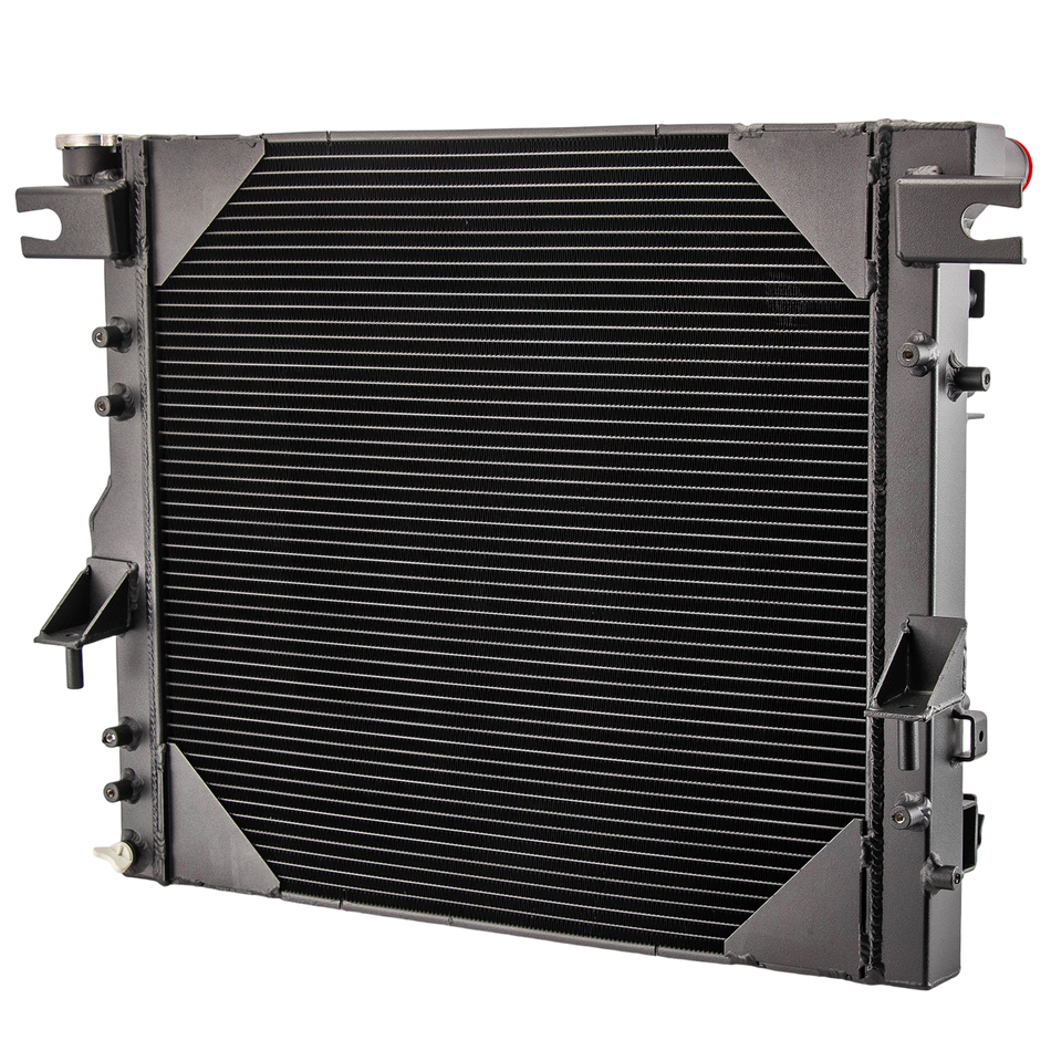 ASI Performance 3Row Radiator w/Shroud Fan Fit 2007-2018 Jeep Wrangler JK 3.6L/3.8L MT