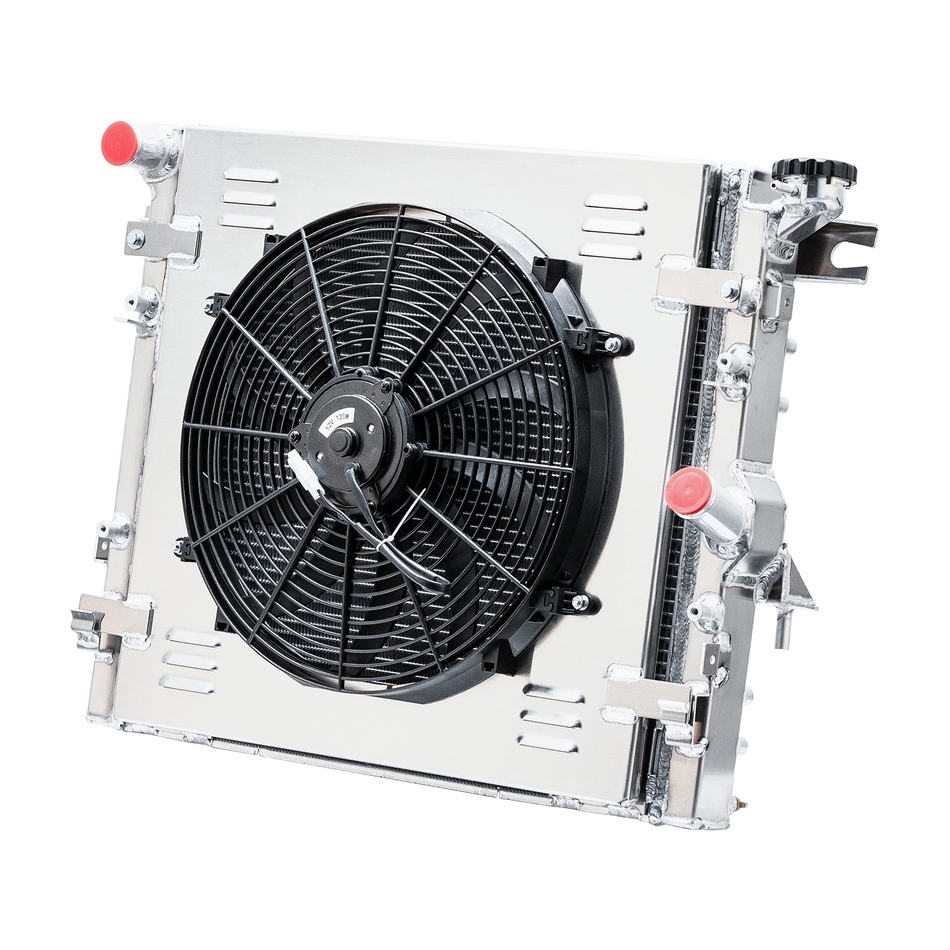 ASI Performance 3 Row Radiator Shroud Fan Relay For 2007-12 Jeep Wrangler JK 3.6L/3.8L Petrol;MT