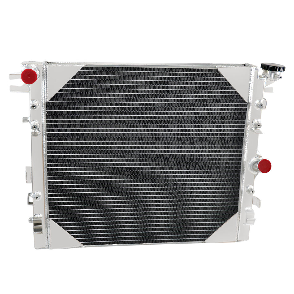 ASI Performance Aluminium Radiator For 07-18 15 Jeep Wrangler JK 3.6L 3.8L V6 CC2957 MT