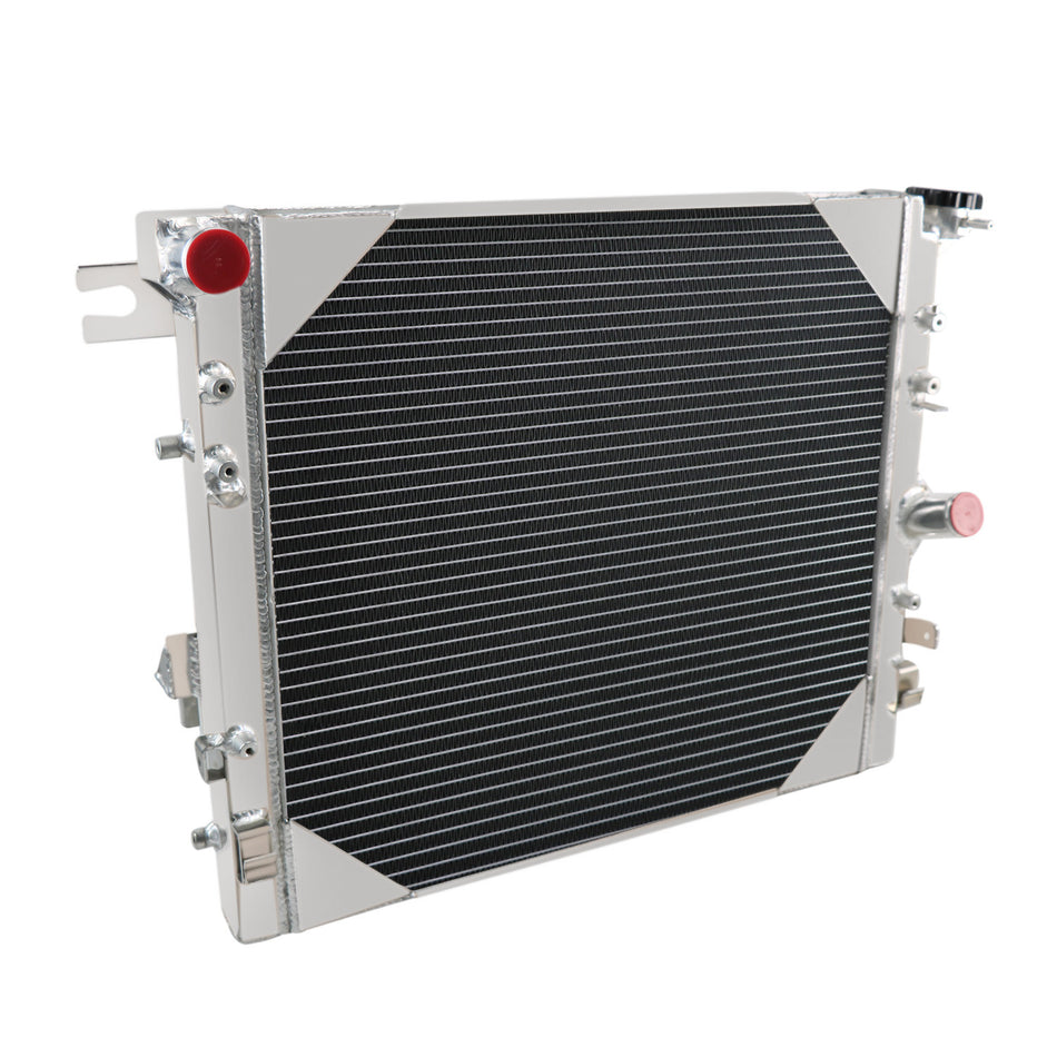 ASI Performance Aluminium Radiator For 07-18 15 Jeep Wrangler JK 3.6L 3.8L V6 CC2957 MT