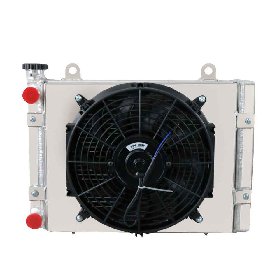 ASI Performance Radiator + Shroud Fan+Relay Fit 2010-2014 Polaris Ranger 500 400 800 4x4 EFI MT