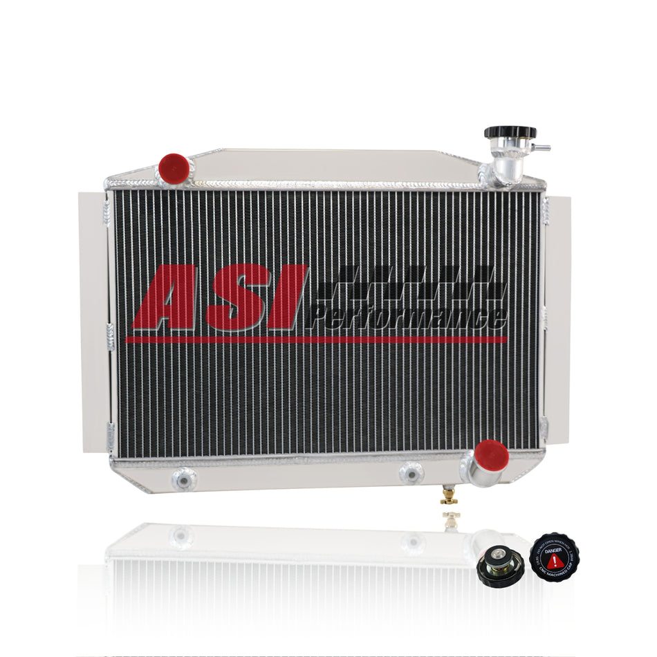 ASI Performance 3-Row Aluminum Radiator For 1955~1960 CHEVY 350 CORVETTE AT / MT V8