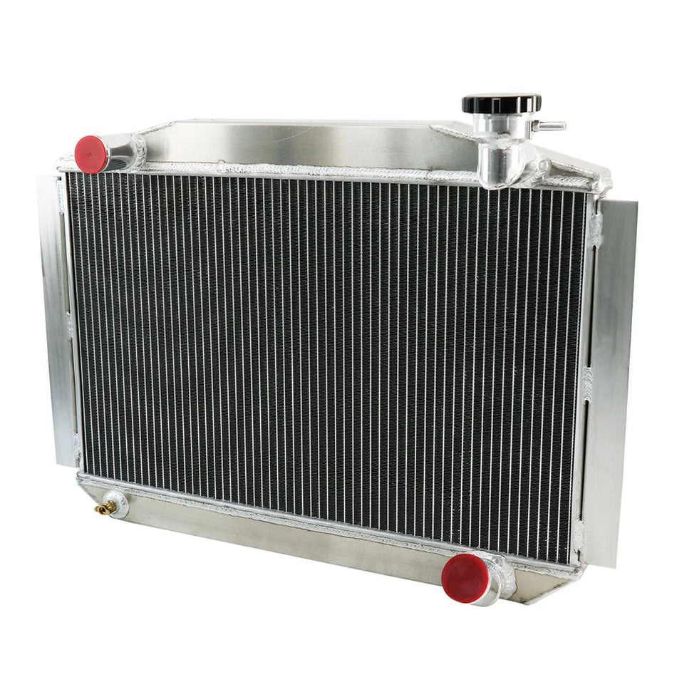 ASI Performance 3 Row Aluminum Radiator For 1955-1960 1959 Chevy Corvette 3.8L L6 4.3L 4.6L V8