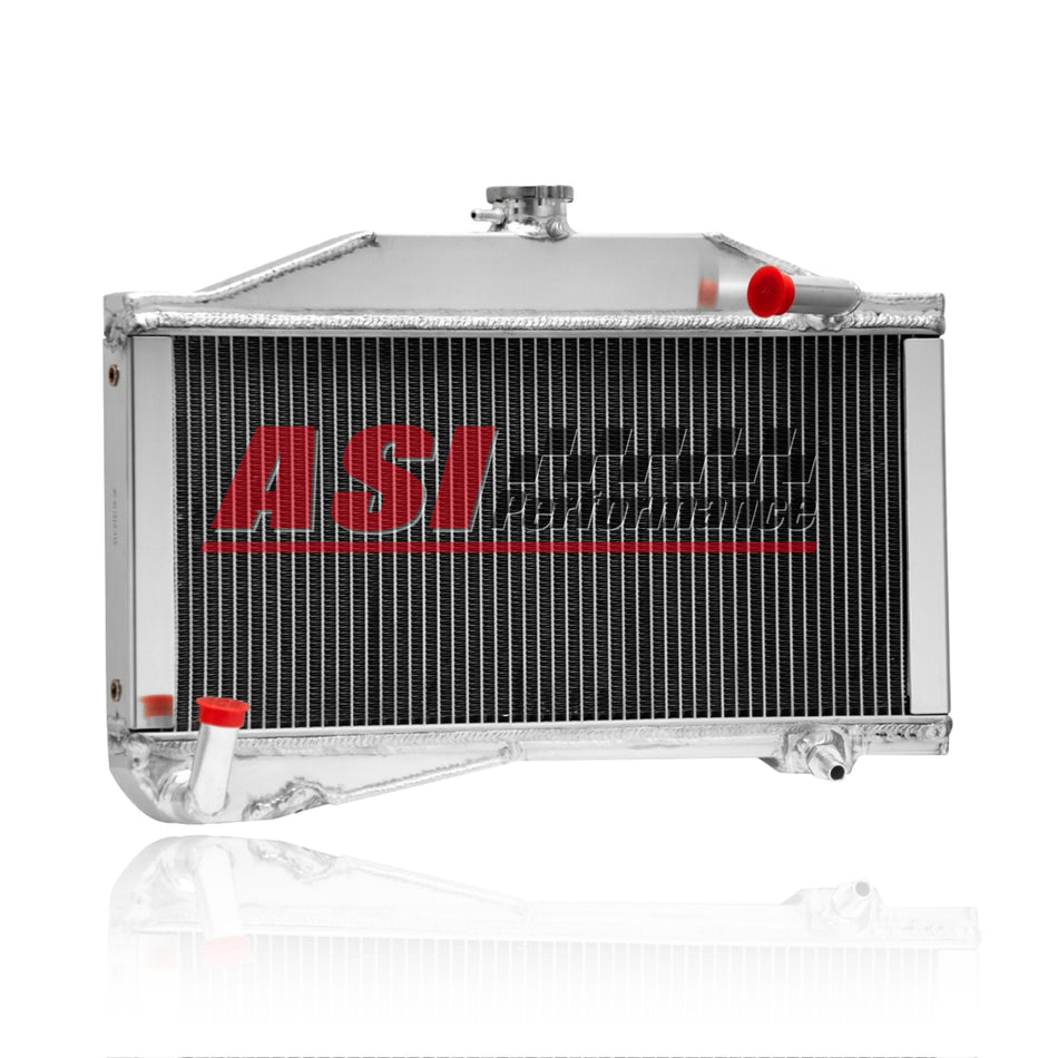 ASI Performance Aluminium Radiator For 1955-1971 Morris Minor 1000 948 1098 0.8L 1.0L 1.3L MT