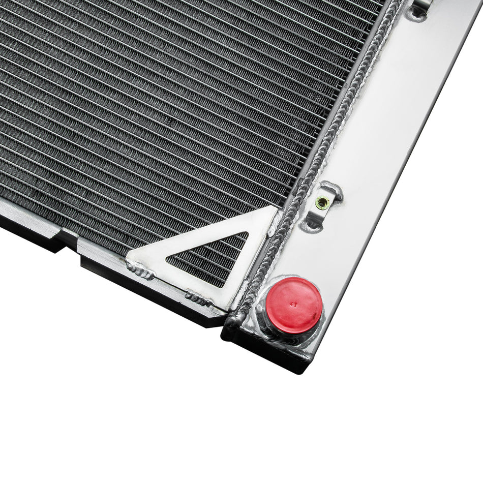 ASI Performance 2 Row Radiator For 1994-2000 Chevy GMC C/ K Series 1500 2500 3500 Yukon 6.5L V8
