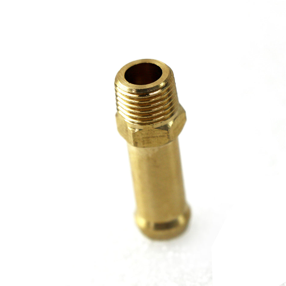 ASI Performance Brass NPT 1/8-27 Radiator Overflow Nipple Plug For Aluminum Radiator