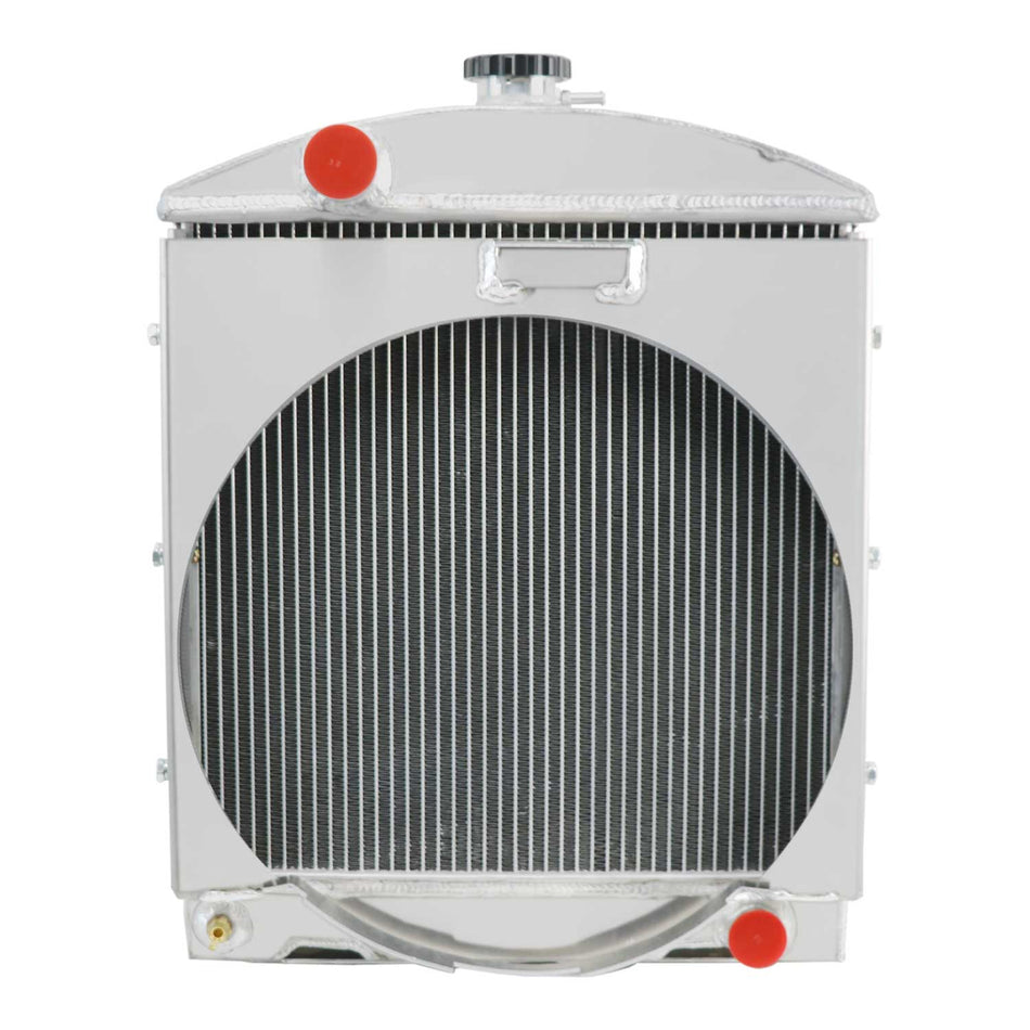 ASI Performance Upgrade 4 Row Radiator for Case IH B414 276 434 B275 Farm 3041403R93/3041405R91