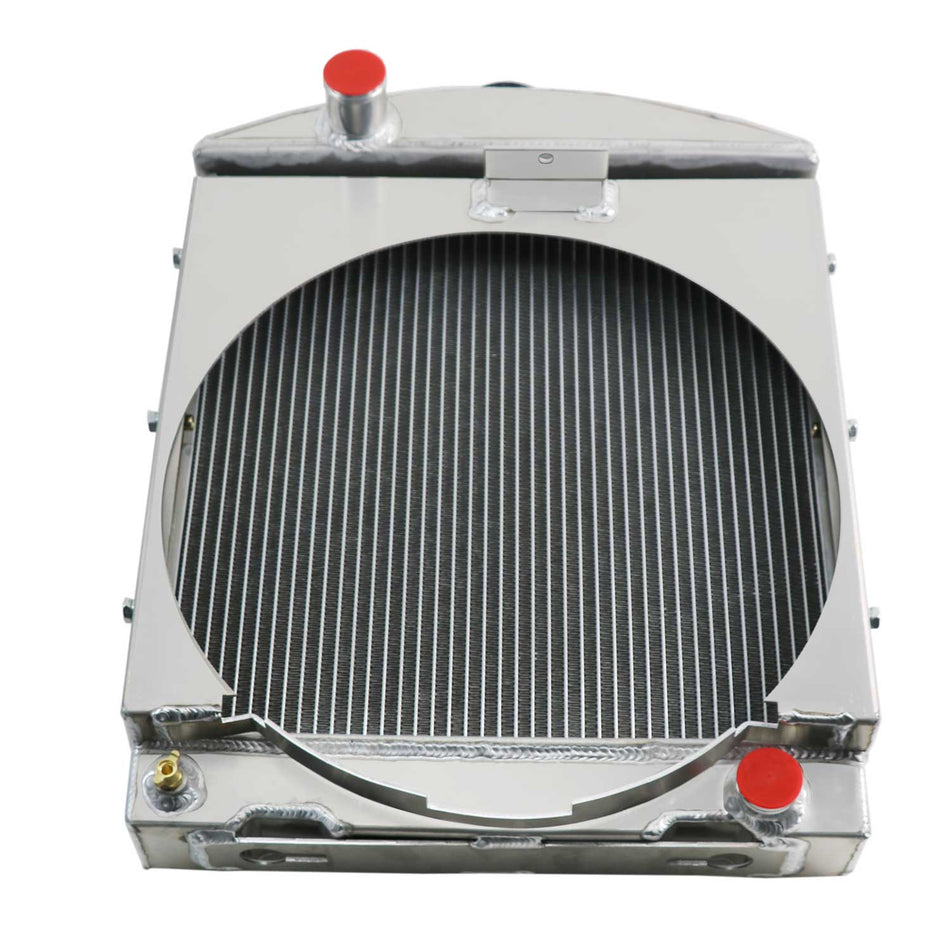 ASI Performance Upgrade 4 Row Radiator for Case IH B414 276 434 B275 Farm 3041403R93/3041405R91