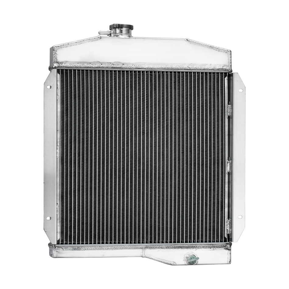 ASI Performance 3-Row Radiator Fit 1955-1973 Willys / Jeep CJ5 CJ6 w/ F-Head 134 4-Cyl Engine MT
