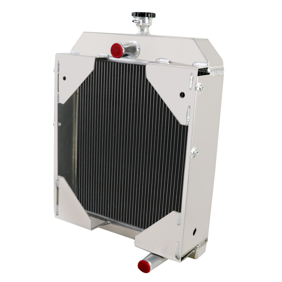 ASI Performance 3-Row Aluminum Radiator For Allis Chalmers D17 Gas & LP Tractor |70229702 219504