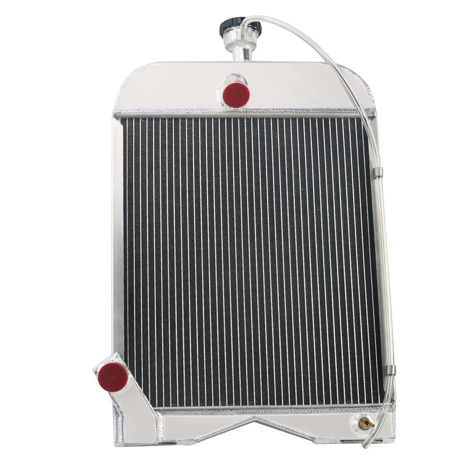 ASI Performance 8N8005 3 Rows Aluminum Tractor Radiator Fits For Ford 9N 2N 8N Models