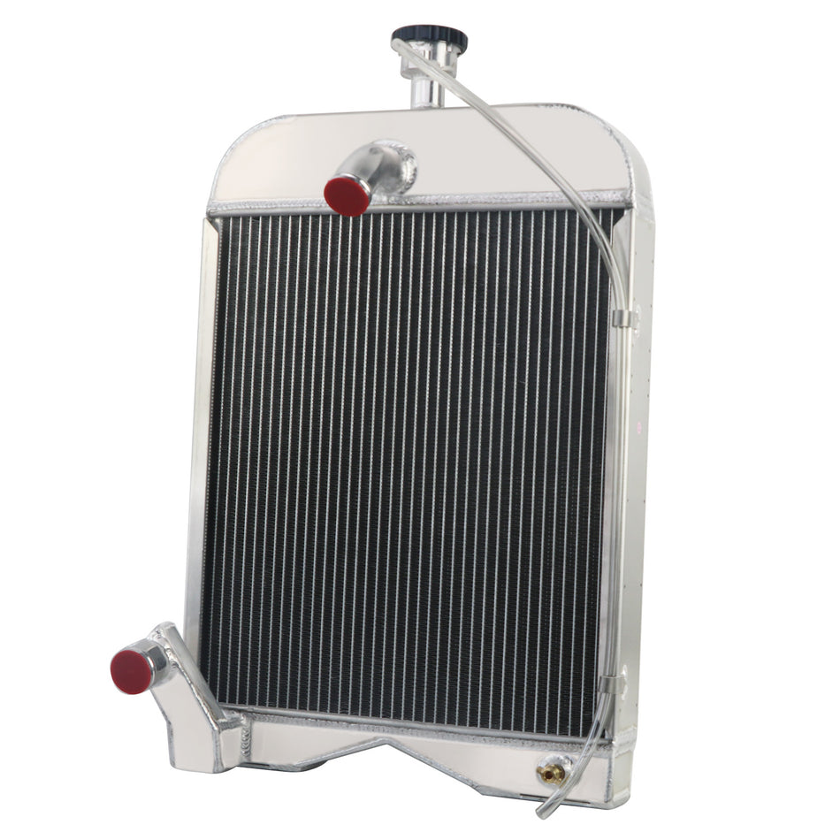 ASI Performance 8N8005 3 Rows Aluminum Tractor Radiator Fits For Ford 9N 2N 8N Models